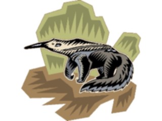 Sticker Custom Preview Image #024131 Animals Land Animals Anteater5