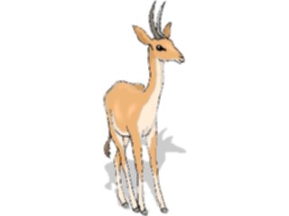 Sticker Custom Preview Image #024176 Animals Land Animals Antelope42