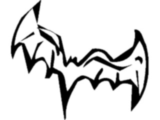 Sticker Custom Preview Image #024220 Animals Land Animals Bat02