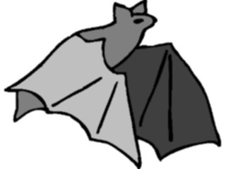 Sticker Custom Preview Image #024223 Animals Land Animals Bat05