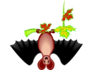 Sticker Custom Preview Image #024228 Animals Land Animals Bat10