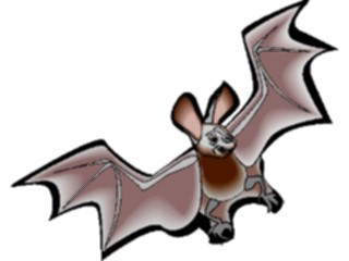 Sticker Custom Preview Image #024229 Animals Land Animals Bat11