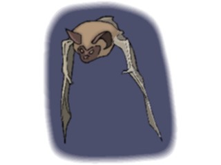 Sticker Custom Preview Image #024235 Animals Land Animals Bat17