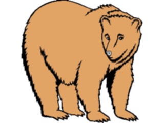 Sticker Custom Preview Image #024255 Animals Land Animals Bear05