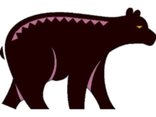 Sticker Custom Preview Image #024256 Animals Land Animals Bear06