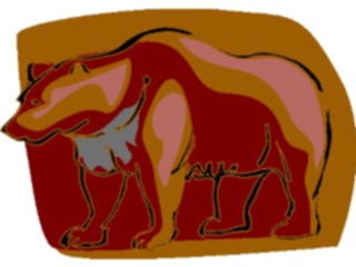 Sticker Custom Preview Image #024265 Animals Land Animals Bear15