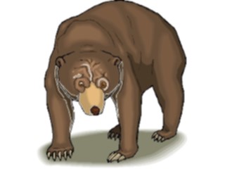 Sticker Custom Preview Image #024272 Animals Land Animals Bear22