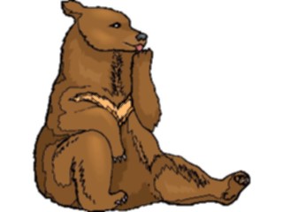 Sticker Custom Preview Image #024274 Animals Land Animals Bear24