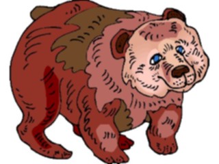 Sticker Custom Preview Image #024281 Animals Land Animals Bear Cub1