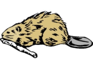 Sticker Custom Preview Image #024304 Animals Land Animals Beaver02