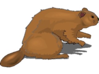 Sticker Custom Preview Image #024314 Animals Land Animals Beaver12