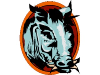 Sticker Custom Preview Image #024321 Animals Land Animals Boar1