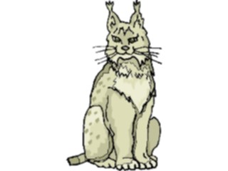 Sticker Custom Preview Image #024332 Animals Land Animals Bobcat5