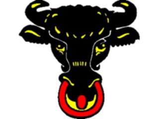 Sticker Custom Preview Image #024351 Animals Land Animals Bull2