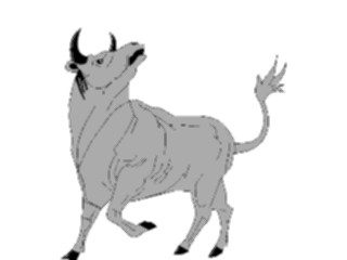 Sticker Custom Preview Image #024352 Animals Land Animals Bull3