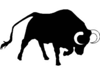 Sticker Custom Preview Image #024353 Animals Land Animals Bull4