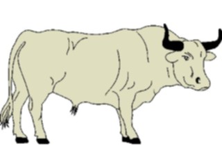 Sticker Custom Preview Image #024354 Animals Land Animals Bull5