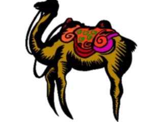 Sticker Custom Preview Image #024362 Animals Land Animals Camel03