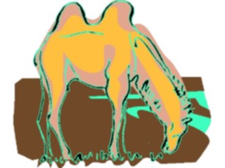 Sticker Custom Preview Image #024371 Animals Land Animals Camel12