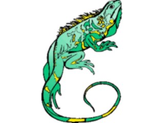 Sticker Custom Preview Image #024391 Animals Land Animals Chameleon2