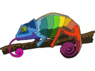 Sticker Custom Preview Image #024398 Animals Land Animals Chameleon9