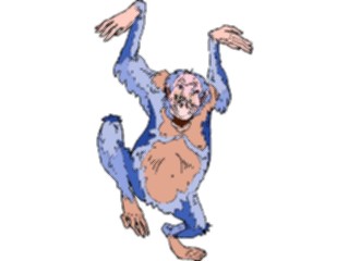 Sticker Custom Preview Image #024410 Animals Land Animals Chimp08