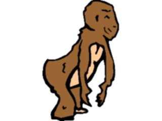 Sticker Custom Preview Image #024411 Animals Land Animals Chimp09