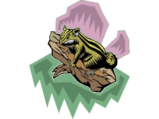 Sticker Custom Preview Image #024419 Animals Land Animals Chipmunk3