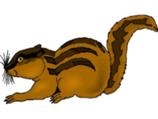 Sticker Custom Preview Image #024422 Animals Land Animals Chipmunk6