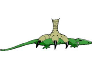 Sticker Custom Preview Image #024426 Animals Land Animals Claw Alligator