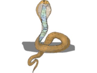 Sticker Custom Preview Image #024434 Animals Land Animals Cobra06