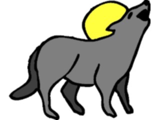 Sticker Custom Preview Image #024444 Animals Land Animals Coyote3