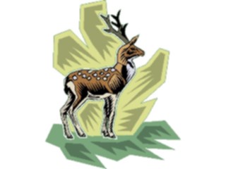 Sticker Custom Preview Image #024478 Animals Land Animals Deer18