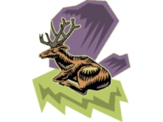 Sticker Custom Preview Image #024480 Animals Land Animals Deer20