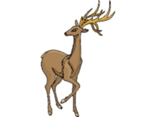 Sticker Custom Preview Image #024492 Animals Land Animals Deer32