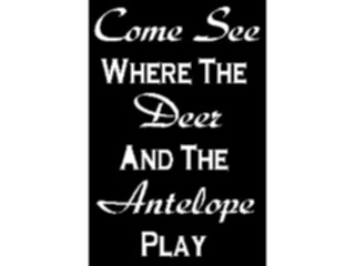 Sticker Custom Preview Image #024497 Animals Land Animals Deer Antelope Play