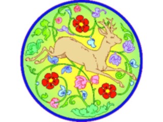 Sticker Custom Preview Image #024500 Animals Land Animals Deer Design