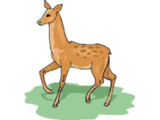 Sticker Custom Preview Image #024511 Animals Land Animals Doe4