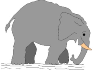 Sticker Custom Preview Image #024527 Animals Land Animals Elephant01