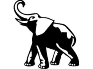 Sticker Custom Preview Image #024533 Animals Land Animals Elephant07