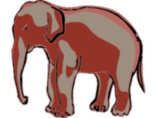 Sticker Custom Preview Image #024540 Animals Land Animals Elephant14