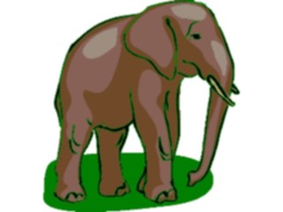 Sticker Custom Preview Image #024541 Animals Land Animals Elephant15