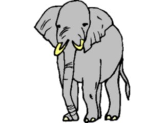 Sticker Custom Preview Image #024547 Animals Land Animals Elephant21