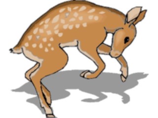 Sticker Custom Preview Image #024573 Animals Land Animals Fawn5