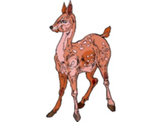 Sticker Custom Preview Image #024574 Animals Land Animals Fawn6