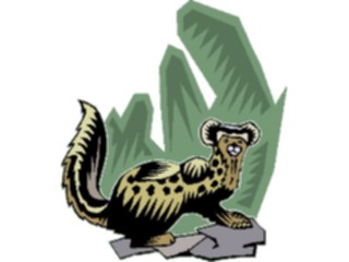 Sticker Custom Preview Image #024577 Animals Land Animals Ferret3