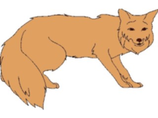 Sticker Custom Preview Image #024588 Animals Land Animals Fox04