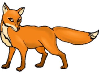 Sticker Custom Preview Image #024592 Animals Land Animals Fox08