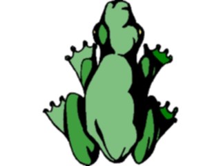 Sticker Custom Preview Image #024608 Animals Land Animals Frog03