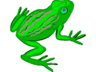 Sticker Custom Preview Image #024610 Animals Land Animals Frog05